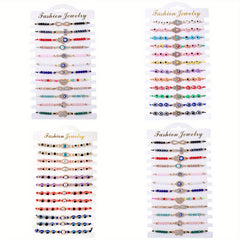 Boho Evil Eye Bracelet Anklet Gift For Women