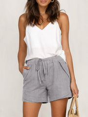 Women's Casual Loose Summer Elastic Waist Shorts