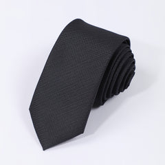 Casual Solid Tie Pocket Square Set