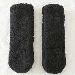 Cozy Fuzzy Socks Non Slip Women's Mid Tube Stockings