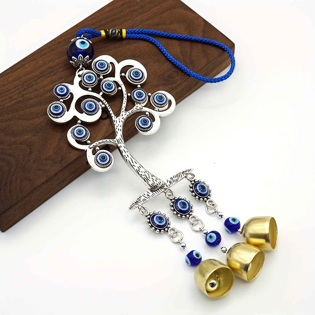 Wind Chime Pendant Eyes Bell Ornament Star Moon Devil Eye Jewelry