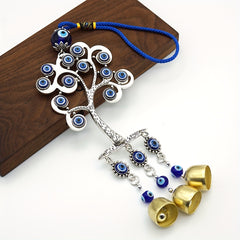 Wind Chime Pendant Eyes Bell Ornament Star Moon Devil Eye Jewelry