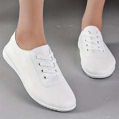 Women's Lightweight Lace Up Sneakers Anti-skid Shoes