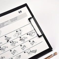 Self Standing File Folder Nurse File Board Clip