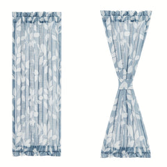 Leaves Printed American Style Partition Curtain
