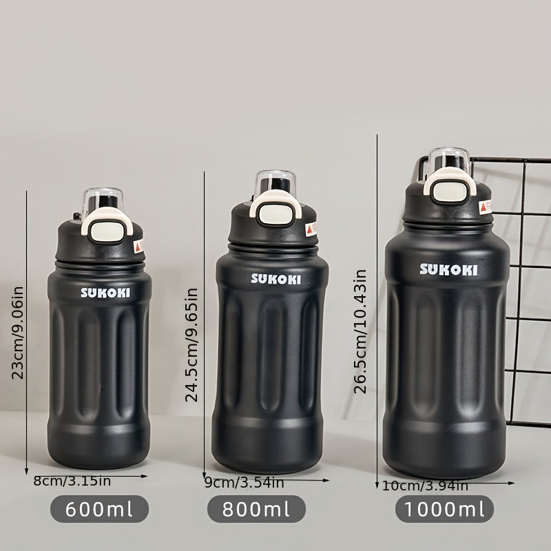 Large Capacity Stainless Steel Water Bottle 20oz-33oz Insulated Portable Outdoor