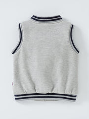 Baby Boys Hot Air Balloon Embroidered Vest for Autumn