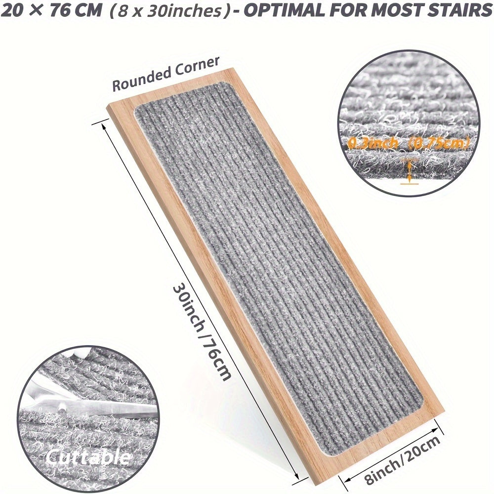 15pcs Non Slip Carpet Stair Treads Safety Rug Indoor Run