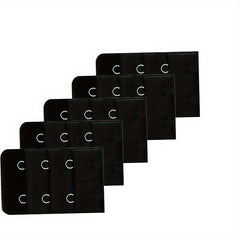 5pcs 2 Hooks Bra Extenders Adjustable Elastic Bra Band Women's Lingerie