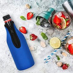 Insulated Beer Bottle Cooler Sleeves - Keeps Drinks Cold for Hours