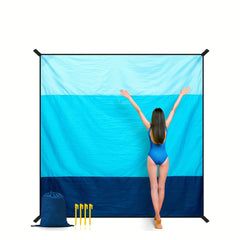 Waterproof Sandproof Portable Beach Blanket For 8 People