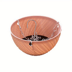Plastic Hanging Succulent Plant Flower Pot Large Diameter Orchid Money Grass Lan