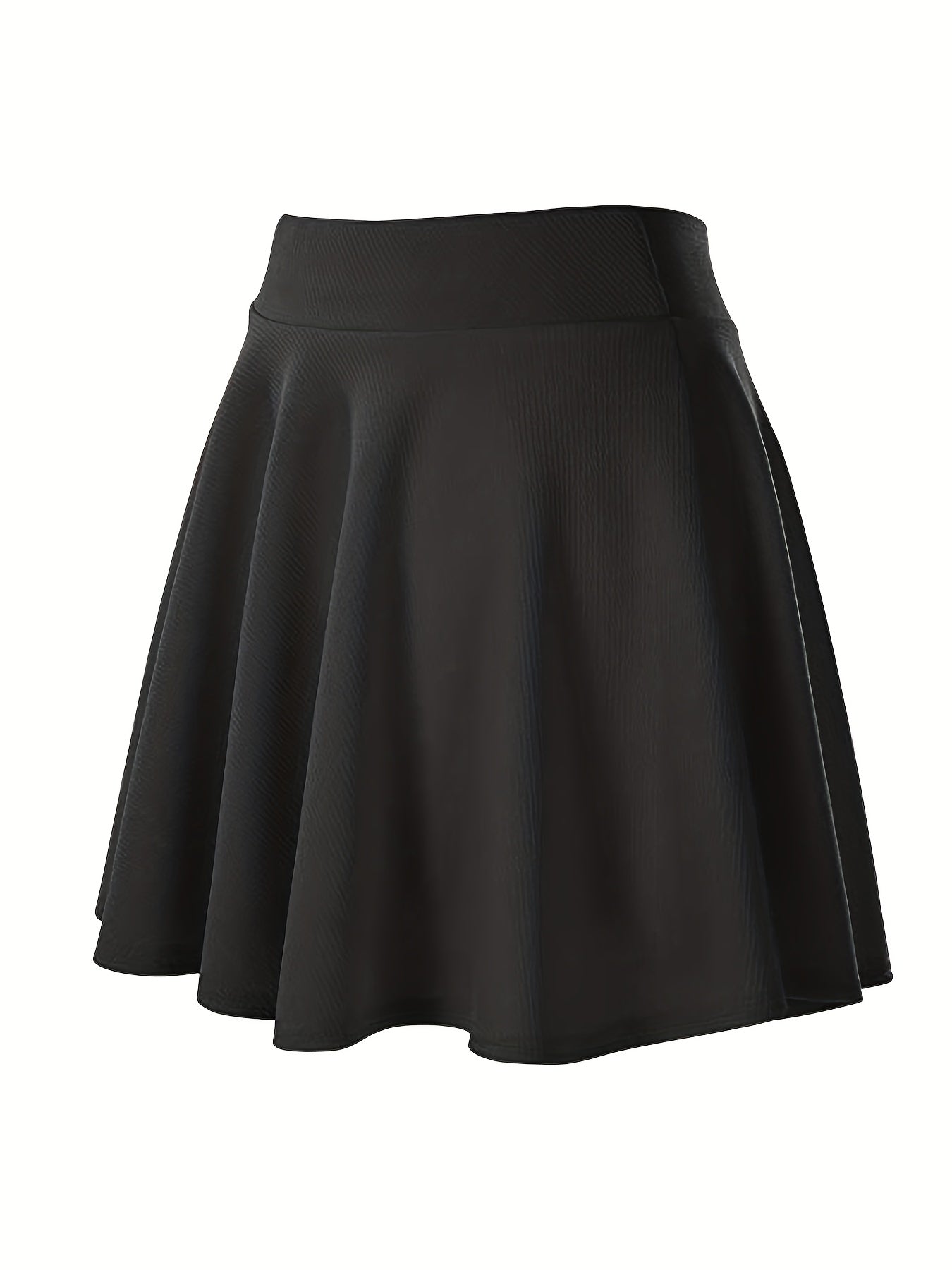 Versatile Skater Mini Skirt Casual Women's Clothing