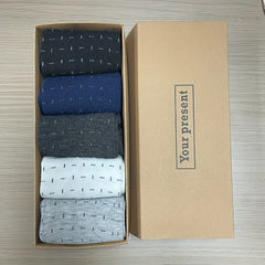 Men's Business Socks Anti-Odor Comfortable Crew Socks