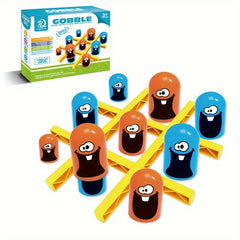 Stacking Cups Checkers Puzzle Game Big Eating Small Three Combos