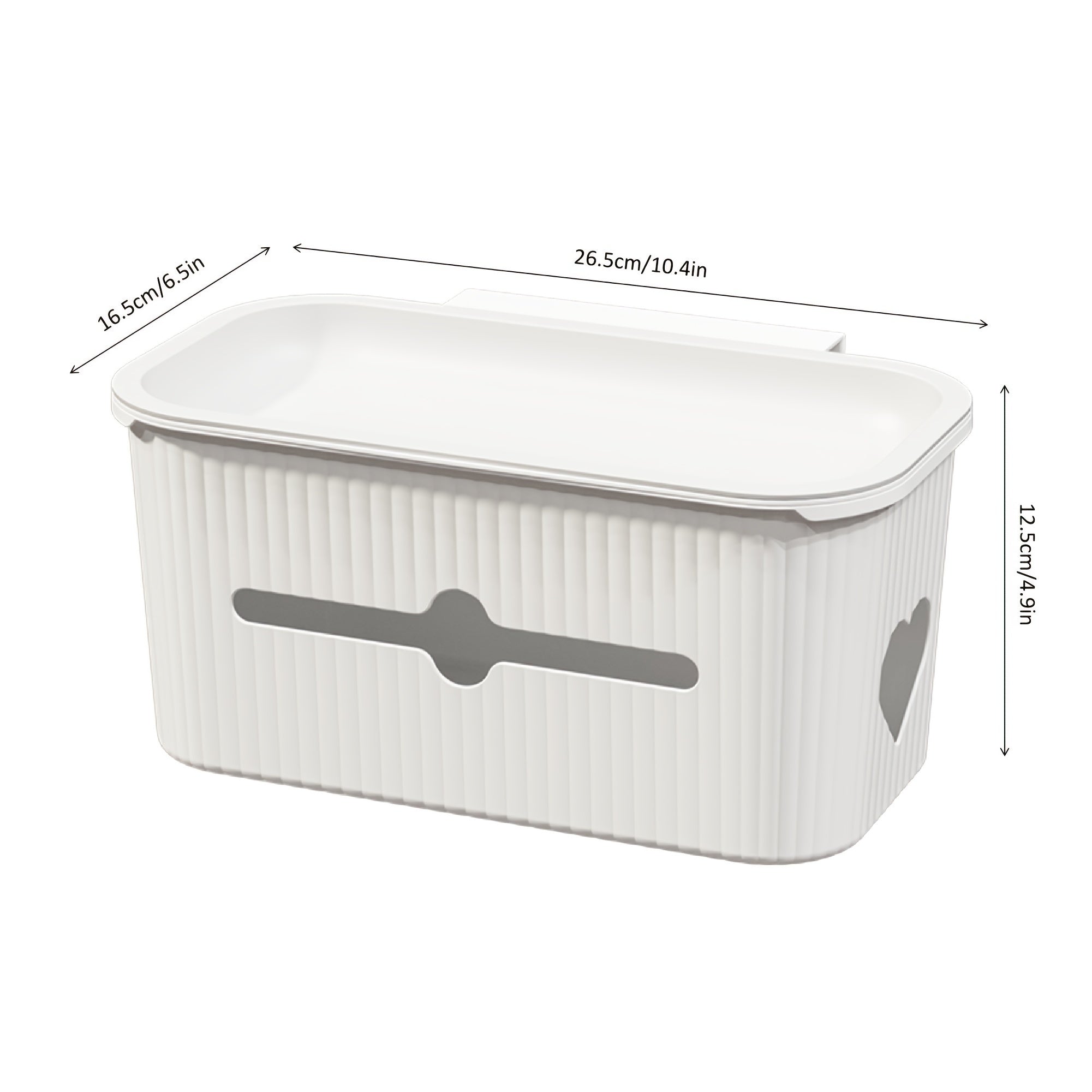 Bedside Hanging Storage Basket Punch Tissue Storage Box