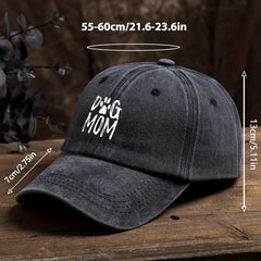 Dog Mom Baseball Cap Sun Hat For Men