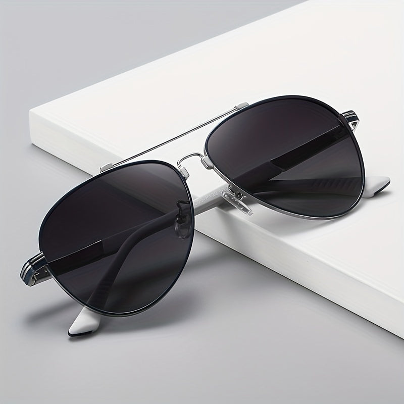 Retro Aviator Men's Sunglasses UV400 Protection