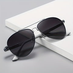Retro Aviator Men's Sunglasses UV400 Protection