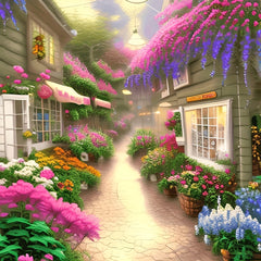 Secret Garden House DIY 5D Diamond Painting Kit