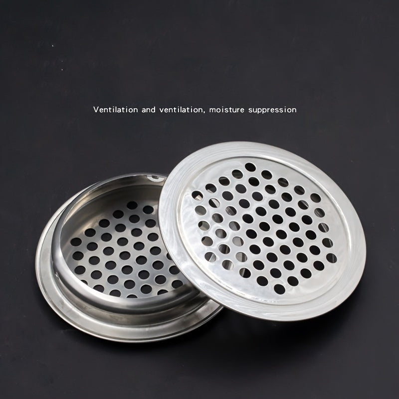 10pcs Round Air Duct Vent 19mm 25mm 29mm 35mm Steel Louver Mesh Cover Grille