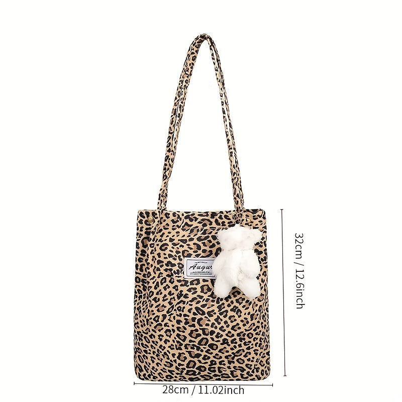 Casual Print Tote Bag Large Capacity Handbag