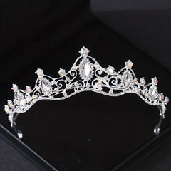 Girls Crown Headband Hair Accessories for Birthday Party Gift