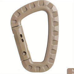 D Shaped Plastic Camping Buckle - Multifunctional