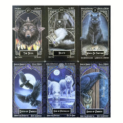 Anime Tarot Cards Deck with 78 Cards