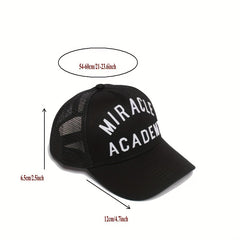 Letter Pattern Baseball Cap Unisex Hip Hop Hat