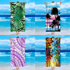 Microfiber Beach Towel Digital Print Picnic Mat