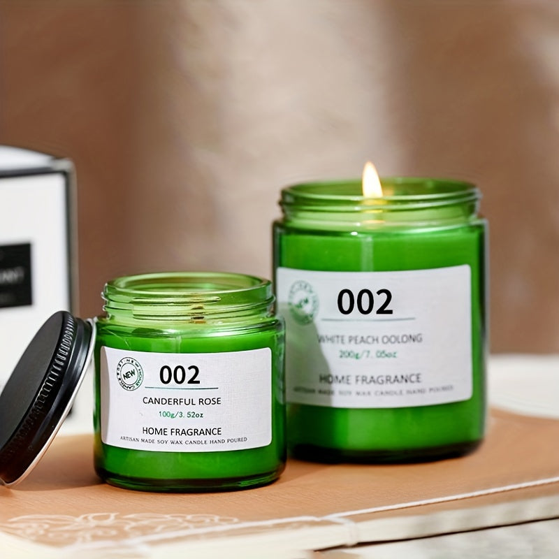 Mood Healing Aromatherapy Candle with Plant Essential Oils