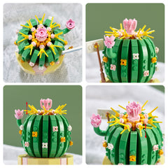 Create Your Cactus Garden with Flower Building Blocks