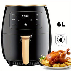 6L 2400W Air Fryer Oven LED Digital Touch Screen Air Fryer