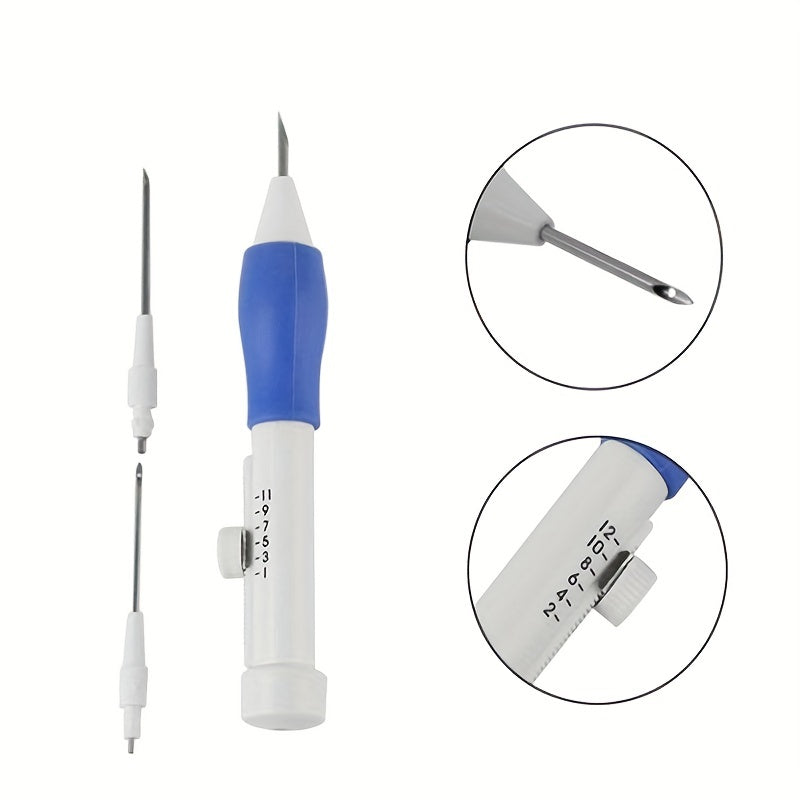 Embroidery Knitting Pocket Needle Pen Punching Needle DIY Sewing Tool