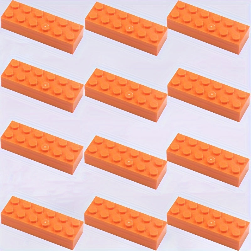 12pcs Building Block 2X6 Character Christmas Architectural Scenery DIY Toys