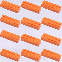 12pcs Building Block 2X6 Character Christmas Architectural Scenery DIY Toys