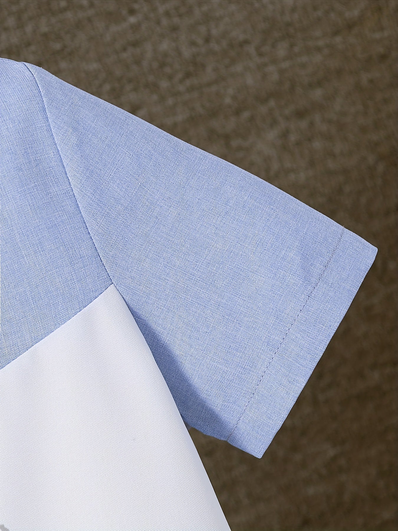 Boys Creative Lapel Shirt for Summer Outdoor