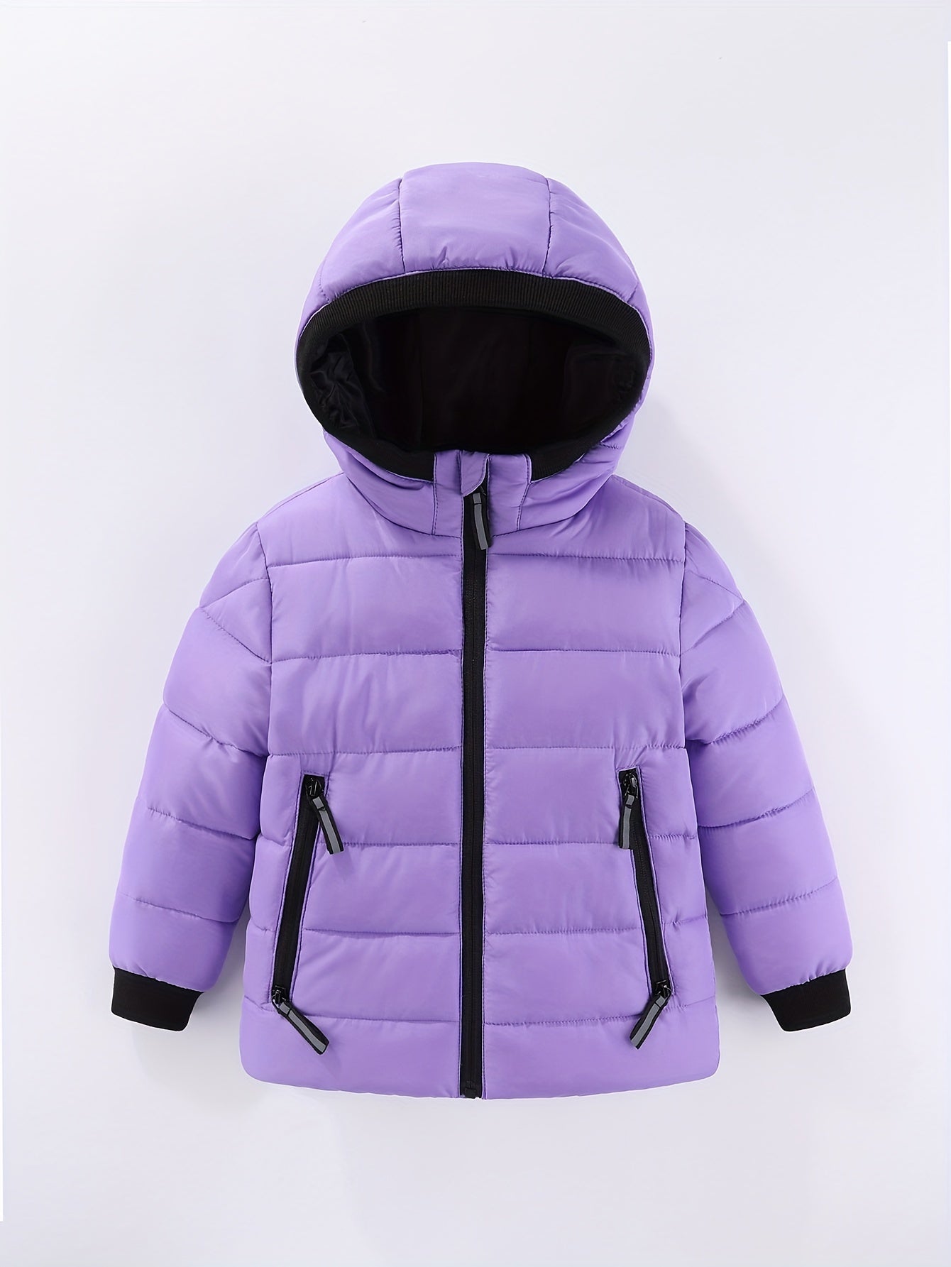 Girls Boys Winter Coat Warm Hooded Jacket