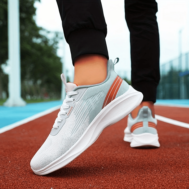 Men's Breathable Athletic Running Shoes Lightweight Gym Sneakers
