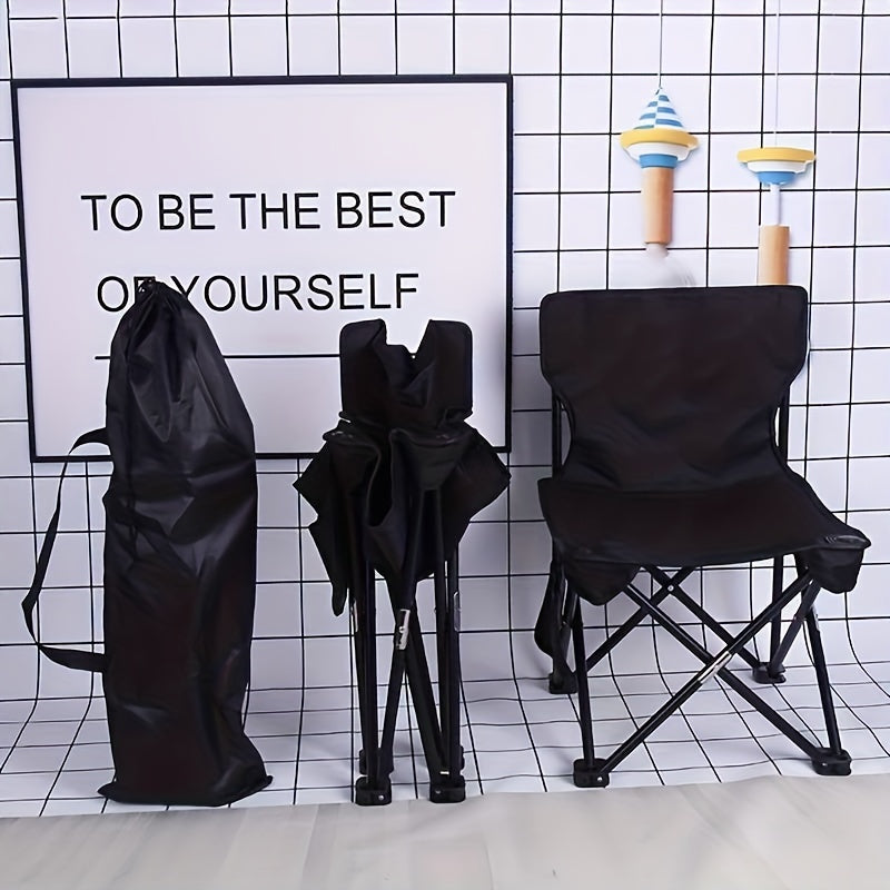Leisure Folding Chair Ergonomic Durable Breathable Outdoor Camping Fishing