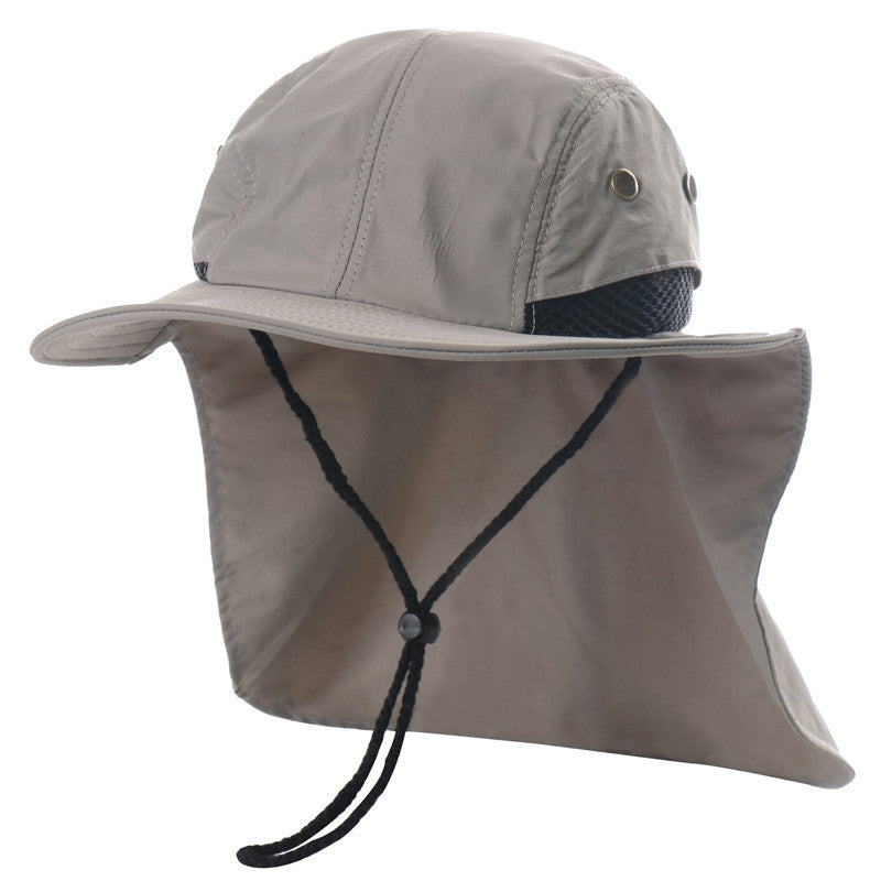 Waterproof Sun Hat with Neck Flap for Outdoor Activities