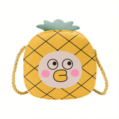 Kids Fruit Crossbody Bag Mini Coin Purse for Girls