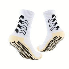 Men's Non slip Thickened Football Socks Anti Blister Athletic Socks
