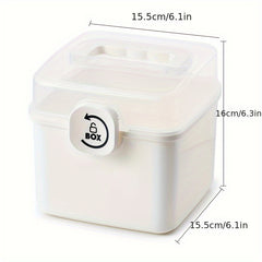 Large Capacity Storage Box Plastic First Aid Box Full Set