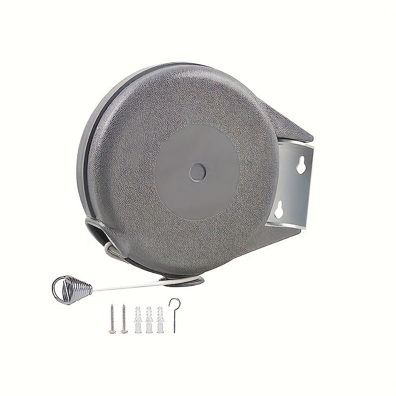 1pc Retractable Clothesline Portable Heavy Duty Washing Line PVC