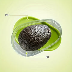 Avocado Crisper Plastic Sealed Storage Container With Lid