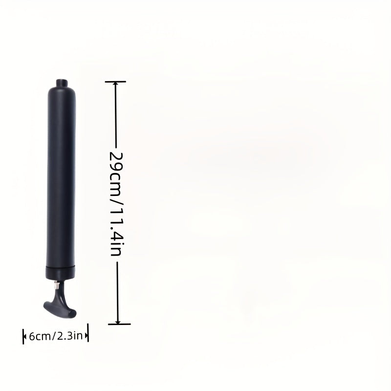 15-48cm Needle Pump Hand Push Inflatable Pump for Fitness Yoga Ball Football Bas