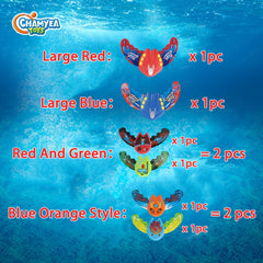 Summer Pool Party Toy Diving Toy Water Powered Devil Ray Mini Stingray