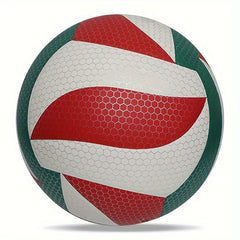 PU Leather Volleyball Model 6000 Size 5 Durable for Outdoor Indoor Training
